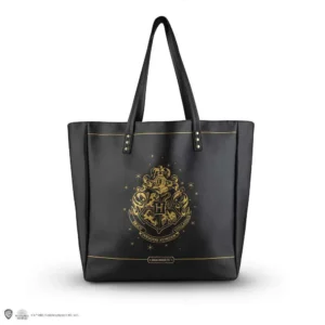 Borsa hp Hogwarts Black pu Leather Handbag