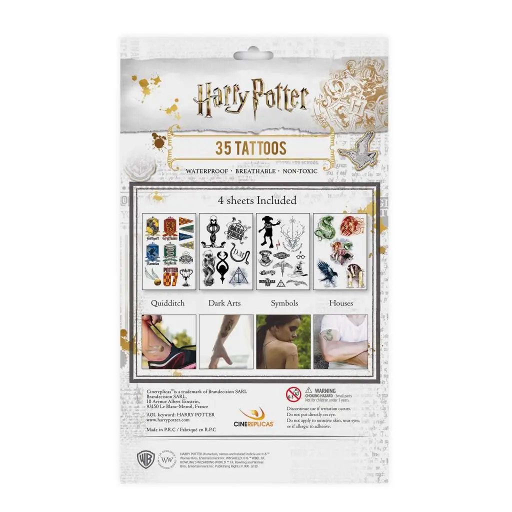 Tatuaggio hp Tattoo Set DS Modellismo Tatuaggio hp Tattoo CINEREPLICAS