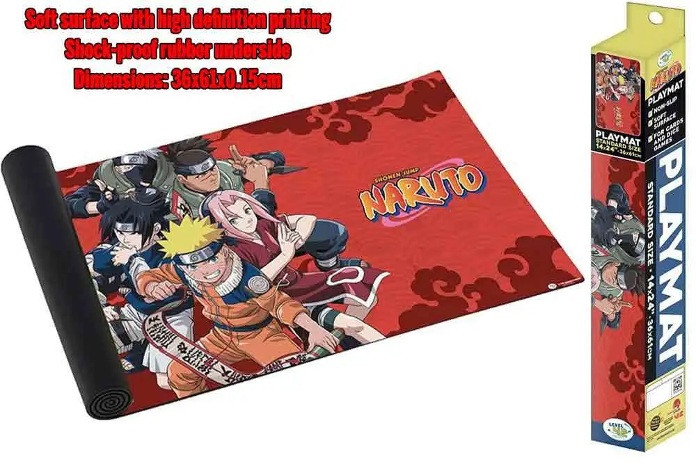 Tappetino da gioco Naruto Konoha Team DS Modellismo Tappetino da gioco Naruto Konoha Team