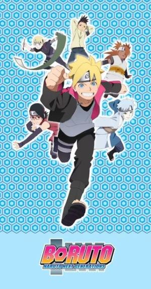 Asciugamano Naruto Boruto Big