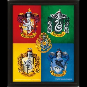 3D Harry Potter House stemma 3d Poster