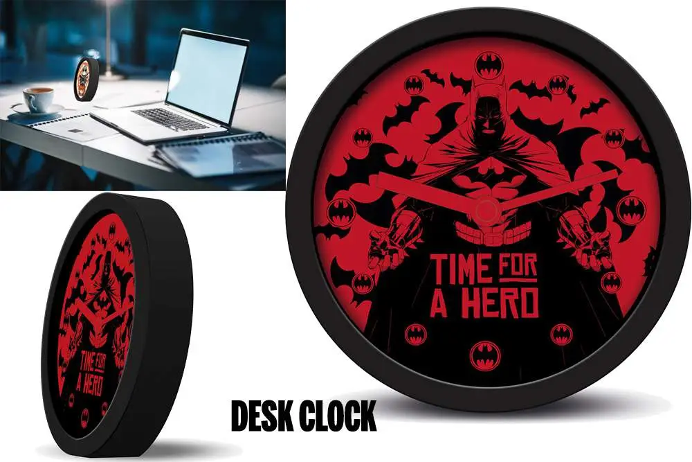 Orologio Batman Desk Clock DS Modellismo Orologio Batman Desk Clock