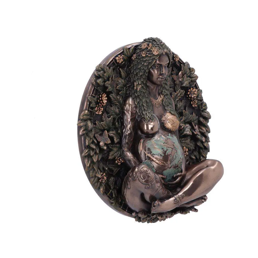 Placca Mother Earth Bronze Wall Plaque DS Modellismo Placca Mother Earth Bronze Wall Plaque