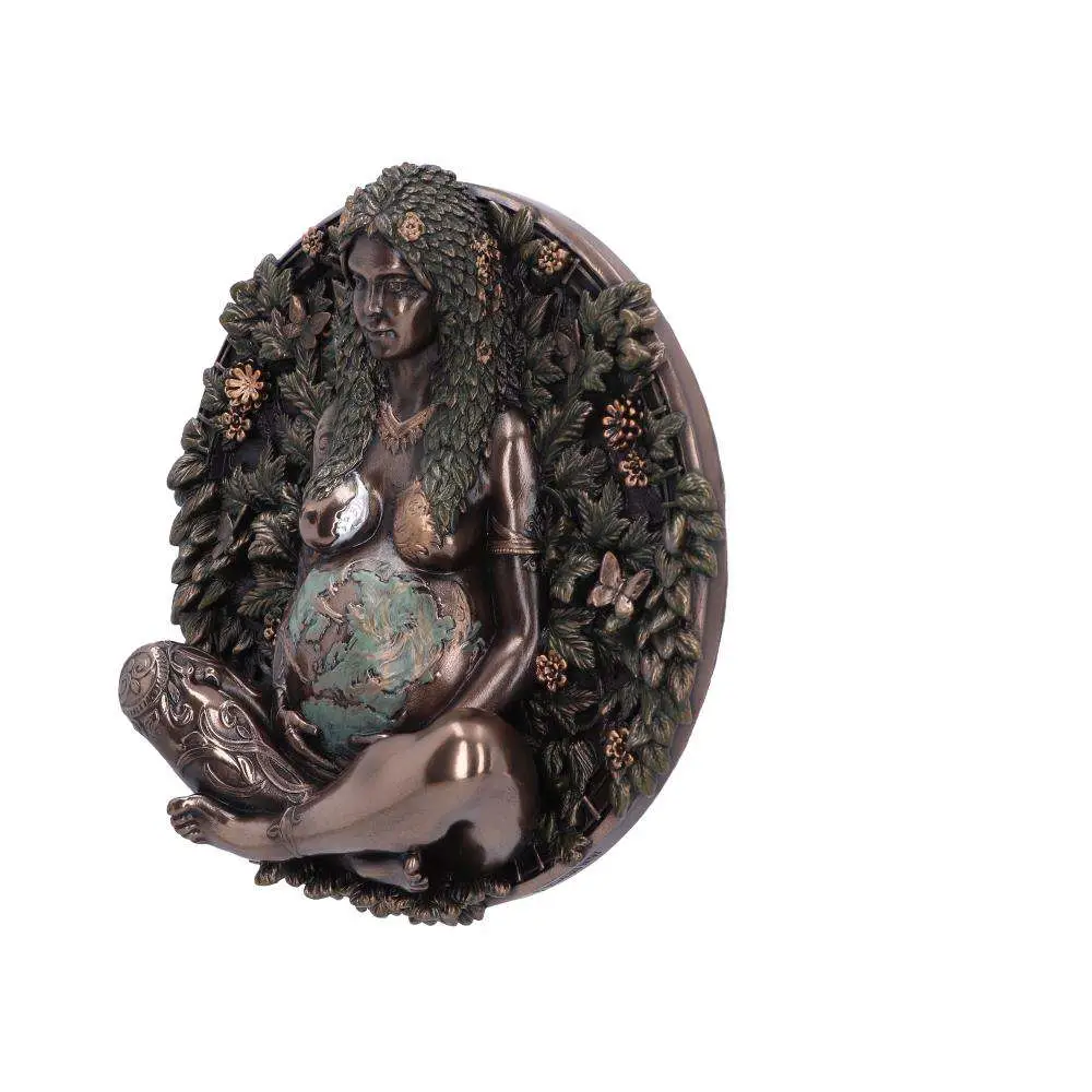 Placca Mother Earth Bronze Wall Plaque DS Modellismo Placca Mother Earth Bronze Wall Plaque