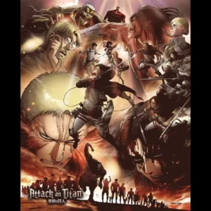 Poster Lenticolare Attack on Titan s3