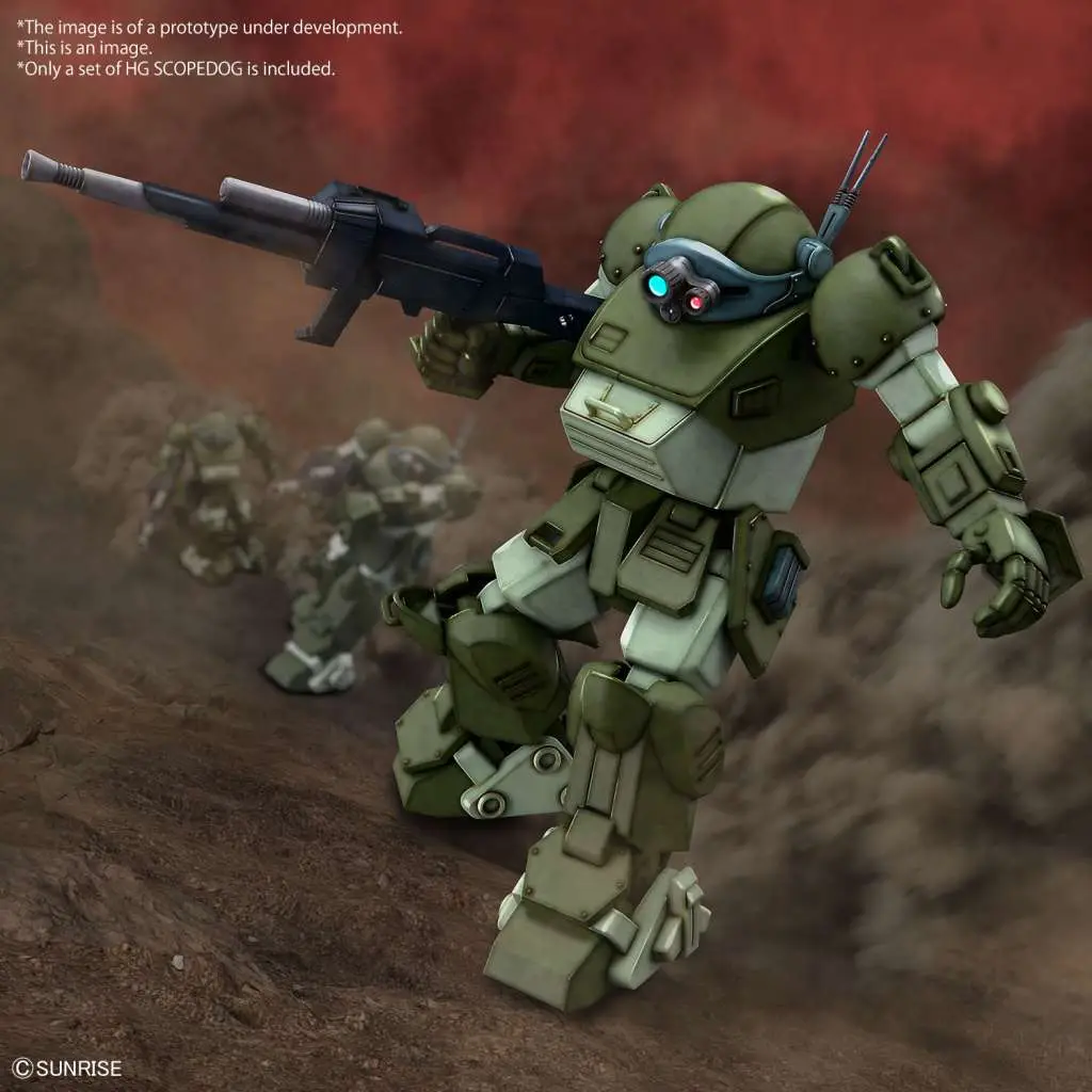 HG Scopedog DS Modellismo Hg Scopedog BANDAI MODEL KIT GUNPLA