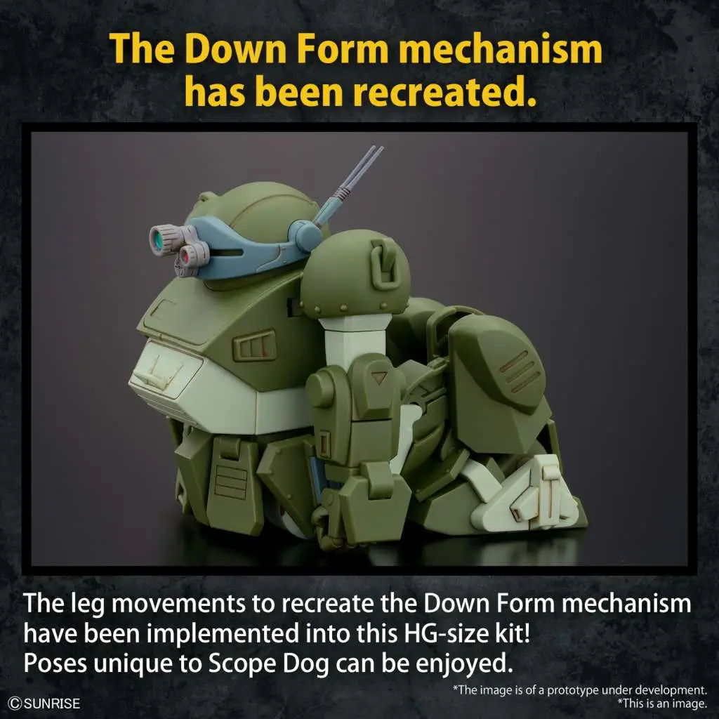 HG Scopedog DS Modellismo Hg Scopedog BANDAI MODEL KIT GUNPLA