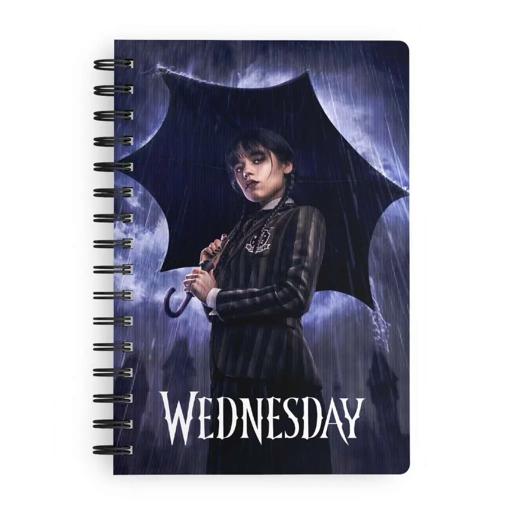 Quaderno Taccuino Wednesday Rain Wednesday 3d Effect DS Modellismo Quaderno Taccuino Wednesday Rain Wednesday
