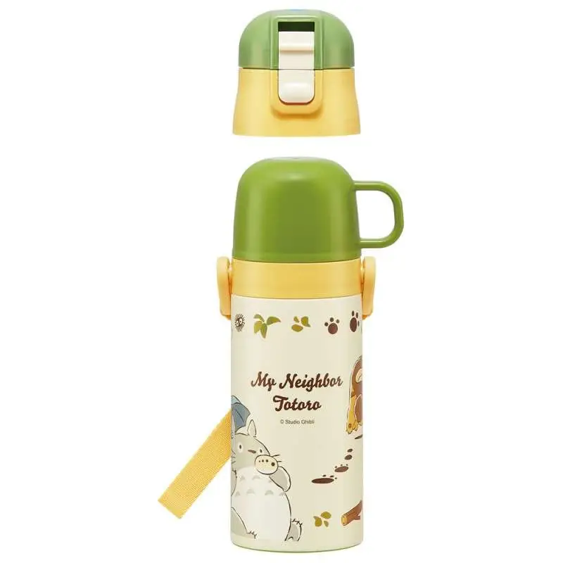 Borraccia Totoro & Catbus Double Opening Thermos Bottle DS Modellismo Borraccia Totoro & Catbus Double Opening