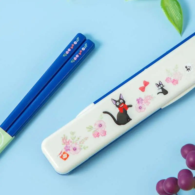Bacchette da Cucina Kiki Delivery Service Jiji Flower 18 cm Chopsticks Box Set DS Modellismo Bacchette da Cucina Kiki Delivery Service