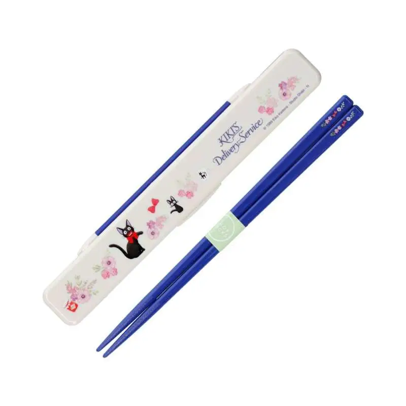 Bacchette da Cucina Kiki Delivery Service Jiji Flower 18 cm Chopsticks Box Set DS Modellismo Bacchette da Cucina Kiki Delivery Service
