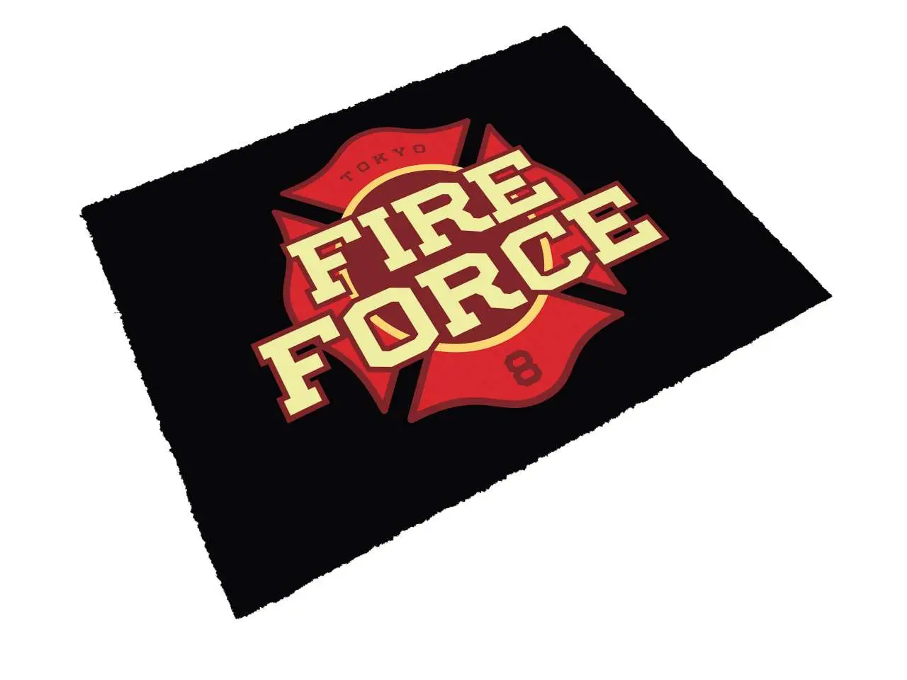 Zerbino Fire Force 60x40 cm Logo Black DS Modellismo Zerbino Fire Force 60x40 Logo Black SD TOYS