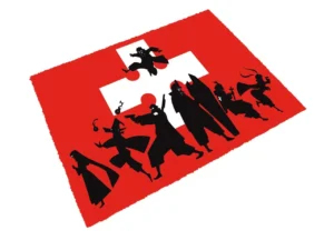Zerbino Fire Force 60x40 Logo Red SD TOYS