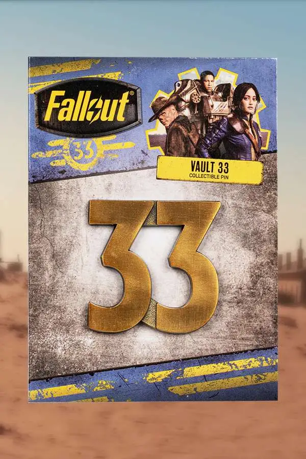 Spilla Fallout Vault 33 DS Modellismo Spilla Fallout Vault 33 DEVPLUS