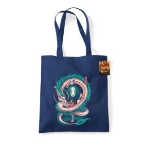 Borsa Ilustrata Girl Dragon