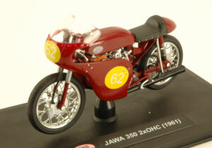 Jawa 350 2xOHC Hockenheim 1961 scala 1:18