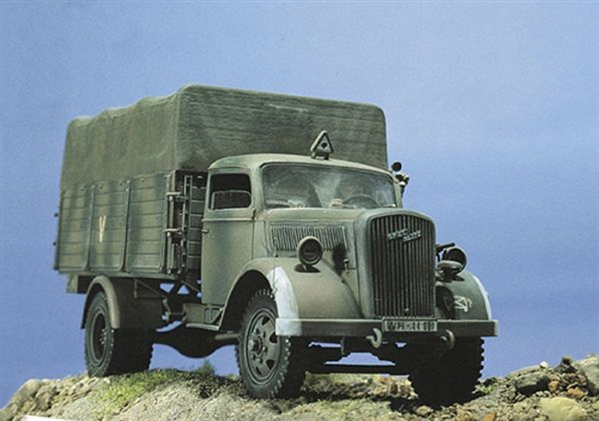 Opel Blitz Kit 1:35 DS Modellismo Opel Blitz Kit scala 1:35 Italeri