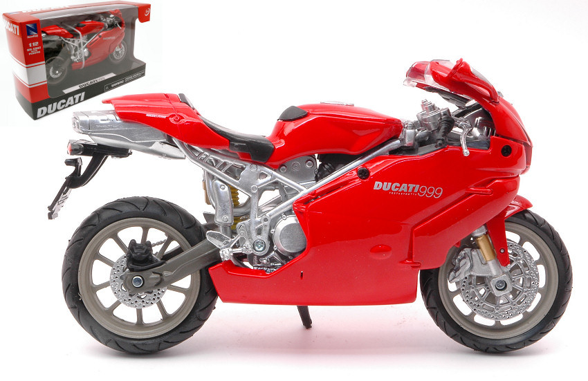 Ducati 999 Red 1:12 DS Modellismo Ducati 999 Red scala 1:12 New Ray