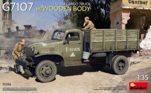 1,5 t 4x4 G7107 Cargo Truck scala 1:35