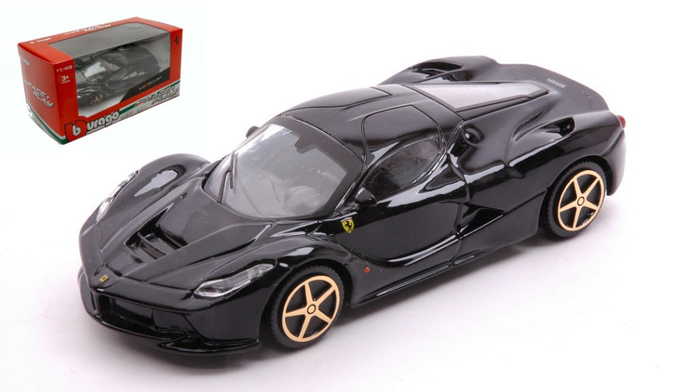 Ferrari LA Ferrari Black 1:43 DS Modellismo Ferrari La Ferrari Black scala 1:43 Burago