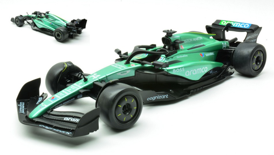 Aston Martin F1 N.14 Fernando Alonso 2024 1:18 DS Modellismo Aston Martin F1 Fernando Alonso scala 1:18