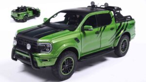 Ford Ranger Raptor Metallic Green scala 1:18