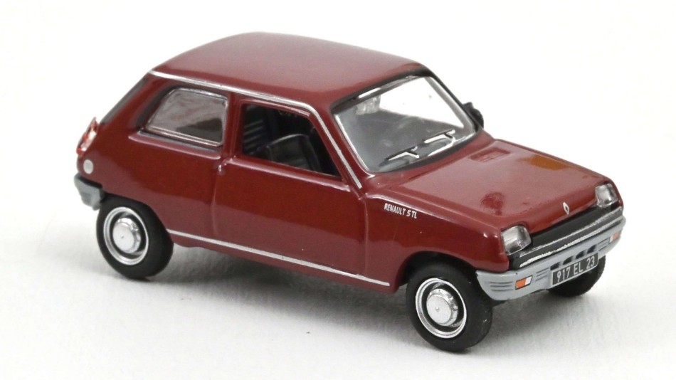 Renault 5 TL 1972 Red 1:87 DS Modellismo Renault 5 Tl 1972 Red scala H0 1:87 Norev