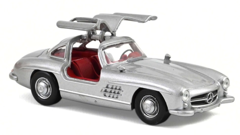 Mercedes 300 SL 1954 Grey Metallic Jet-Car 1:43 Reproduction 2026 DS Modellismo Mercedes 300 SL 1954 Grey scala 1:43
