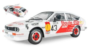 Alfa Romeo GTV6 White 24H Spa scala 1:18