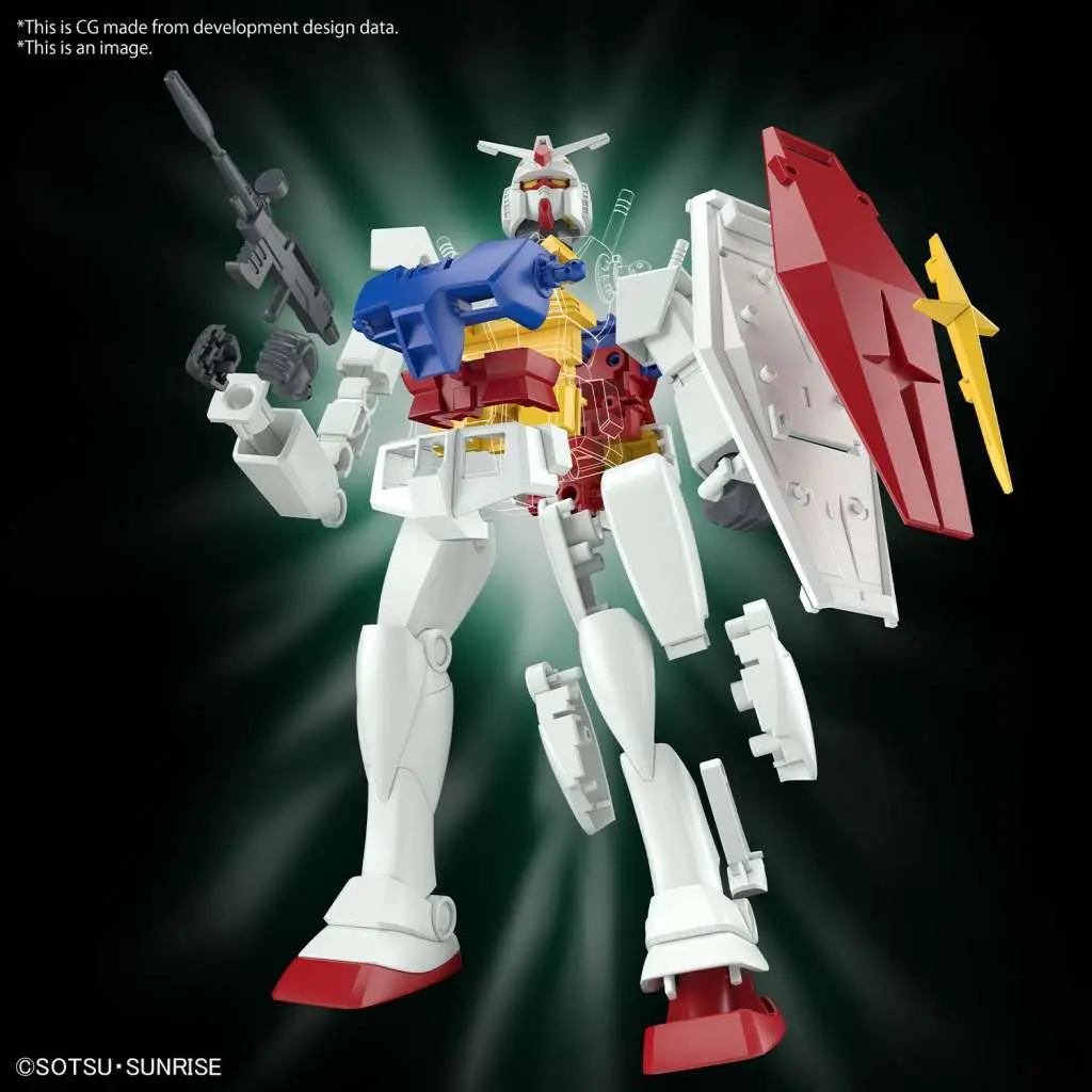 Best Mecha Collection 1/144 RX-78-2 Gundam Revival Ver DS Modellismo Best Mecha Collection RX-78-2 scala 1/144