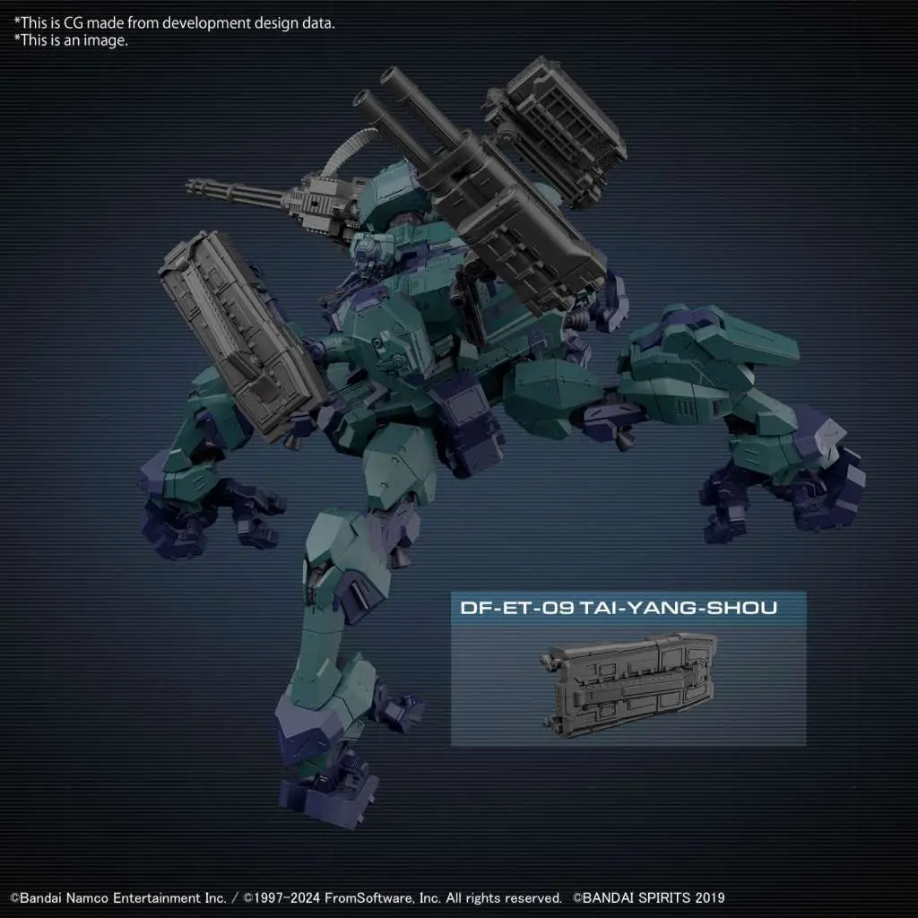 30MM Armored Core VI Fires of Rubicon Balam Industries BD-011 Melander Liger Tail DS Modellismo 30MM Armored Core VI Fires Rubicon Balam
