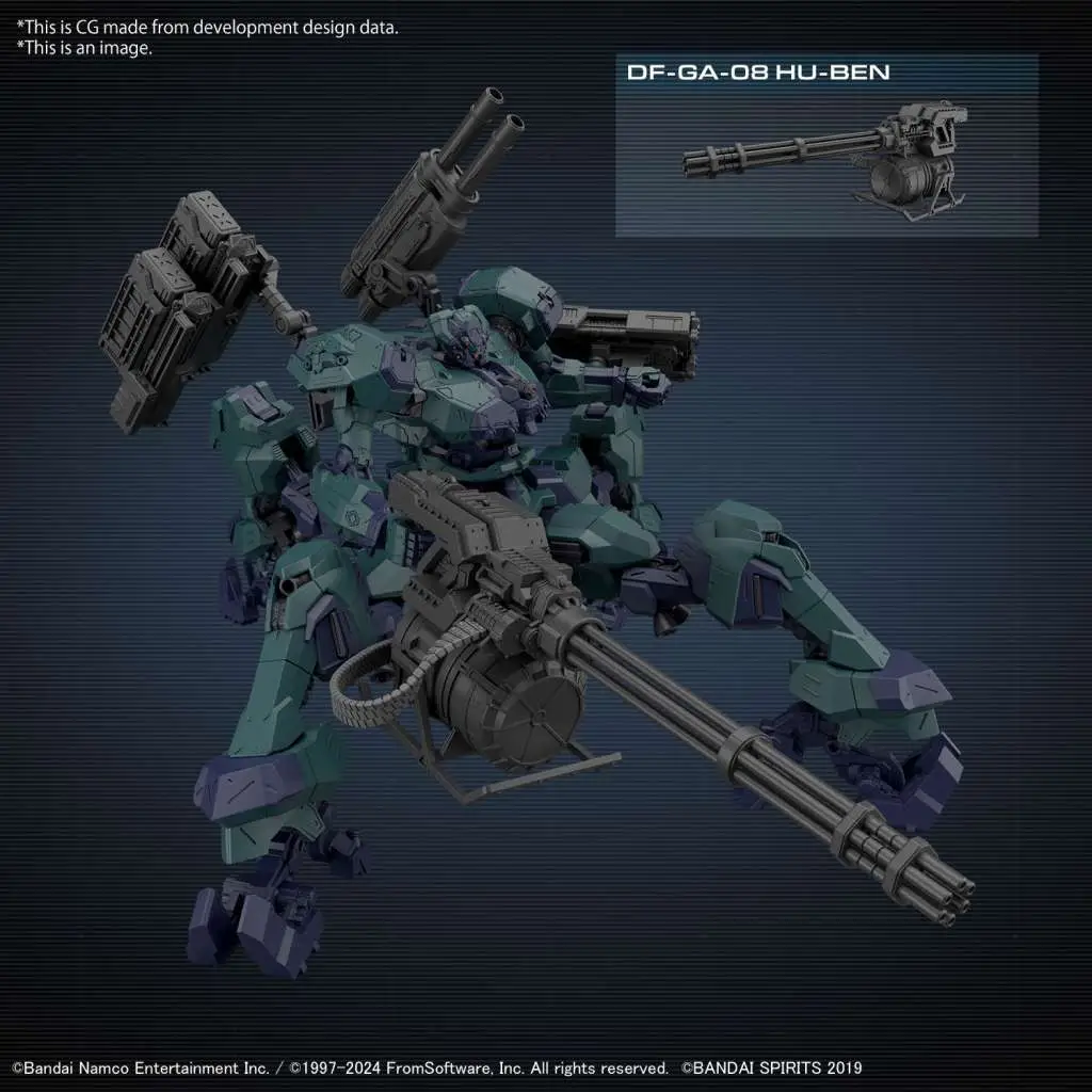 30MM Armored Core VI Fires of Rubicon Balam Industries BD-011 Melander Liger Tail DS Modellismo 30MM Armored Core VI Fires Rubicon Balam