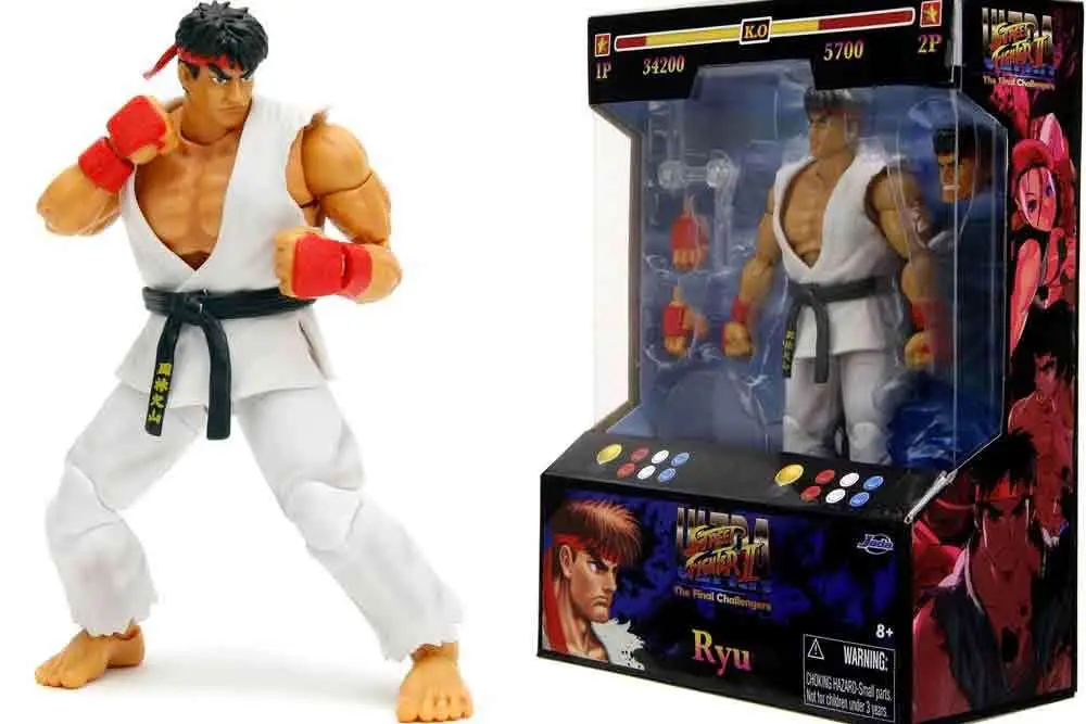 Street Fighter 2 Ryu 1/12 Deluxe Action Figure DS Modellismo Street Fighter 2 Ryu Deluxe scala 1/12