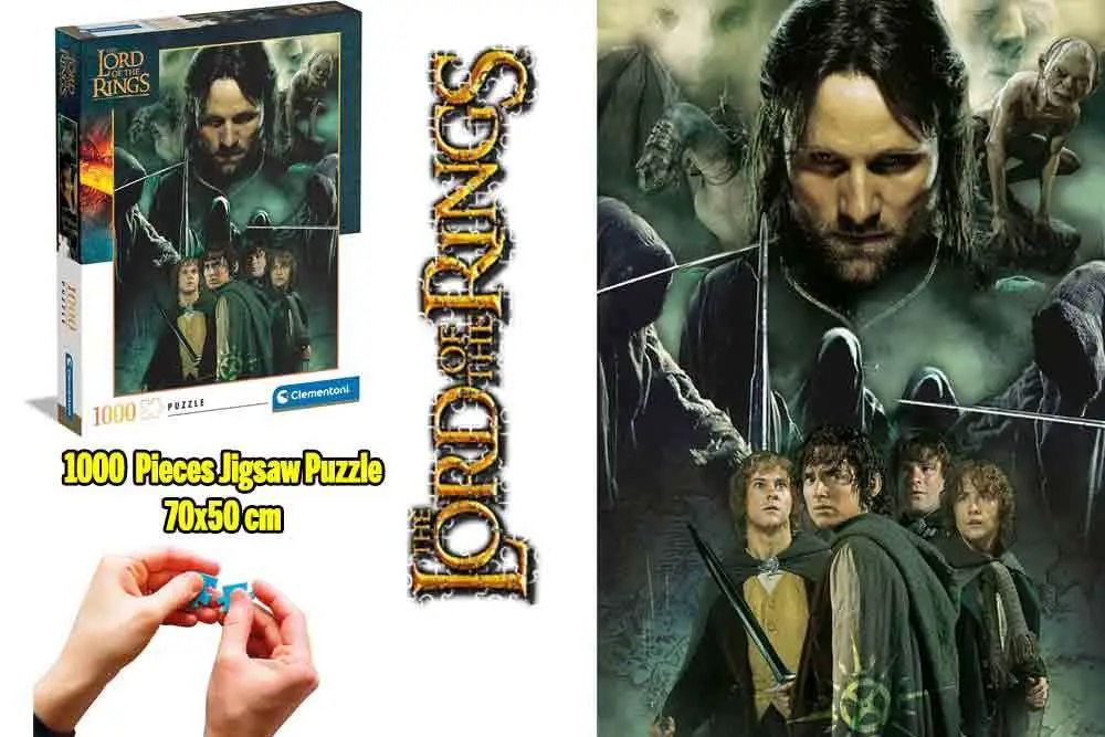 Lord of the Rings Weathertop Puzzle 1000 pcs DS Modellismo Lord Rings Weathertop Puzzle 1000 Clementoni