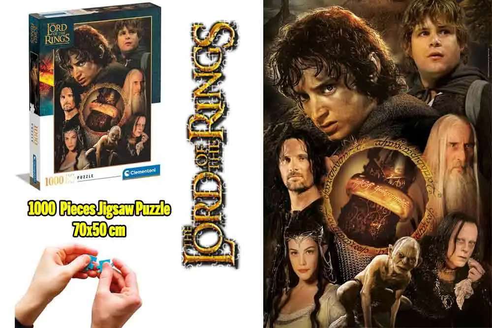Lord of the Rings the One Ring Jigsaw Puzzle 1000 pcs DS Modellismo Lord Rings One Ring Jigsaw Puzzle 1000