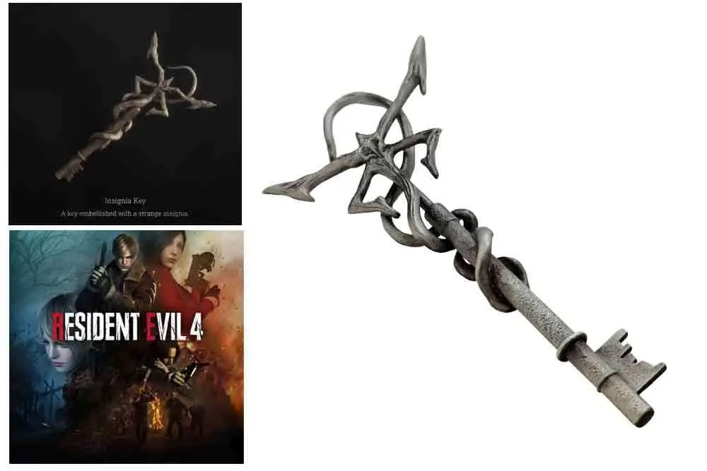 Resident Evil 4 - Insignia Key Replica DS Modellismo Resident Evil 4 Insignia Key Replica