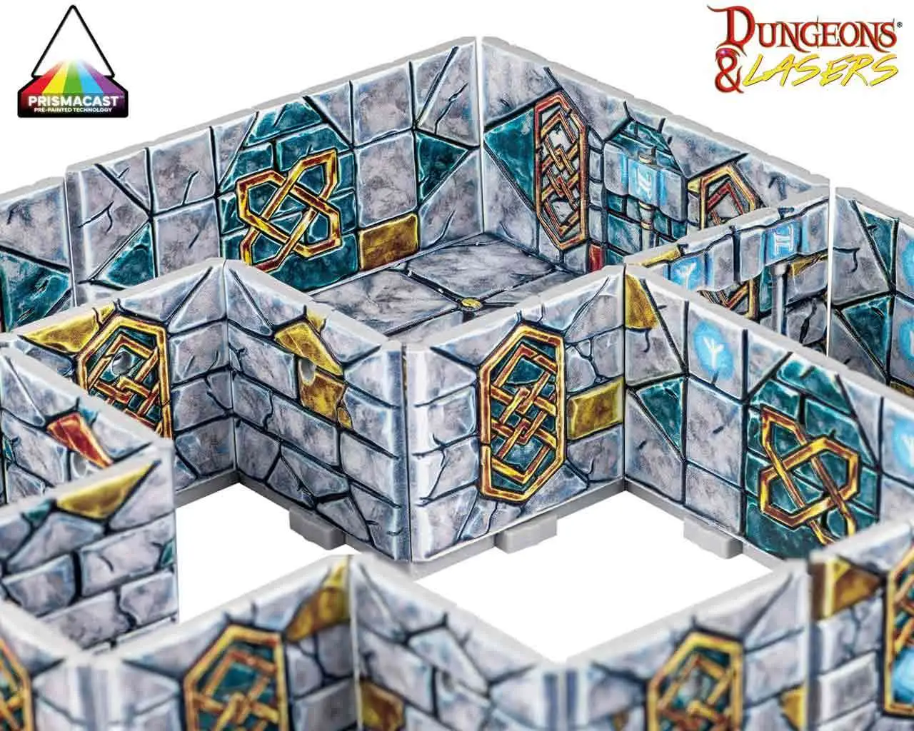 Dungeons & Lasers: Halls of Ancestors - Prismacast Pre-Painted Terrains DS Modellismo Dungeons & Lasers: Halls Ancestors