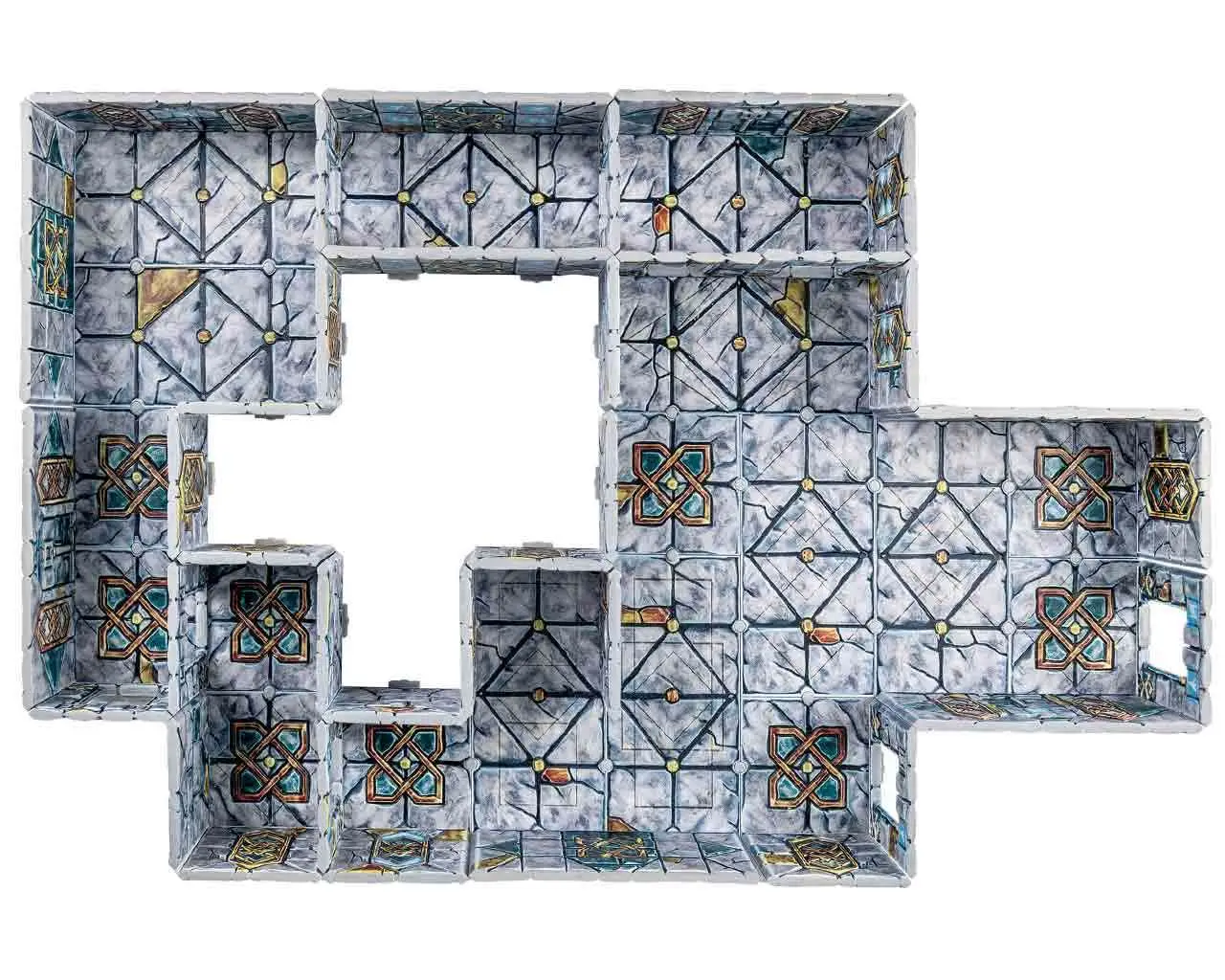 Dungeons & Lasers: Halls of Ancestors - Prismacast Pre-Painted Terrains DS Modellismo Dungeons & Lasers: Halls Ancestors