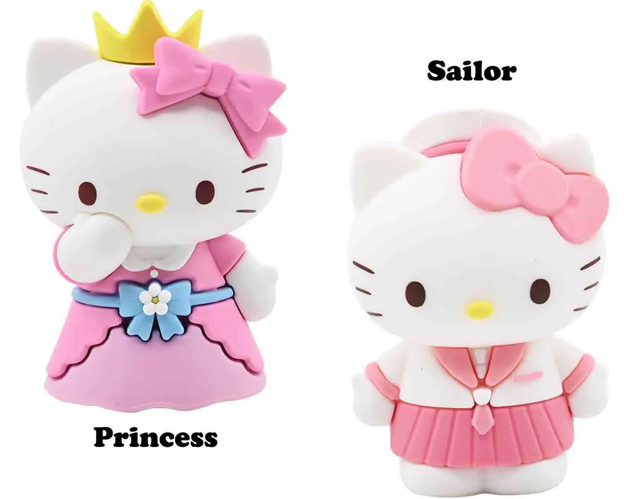 Hello Kitty - 5 cm Figurine Dress-up Series - Display (12) DS Modellismo Hello Kitty Dress-up Display (12) YuMe