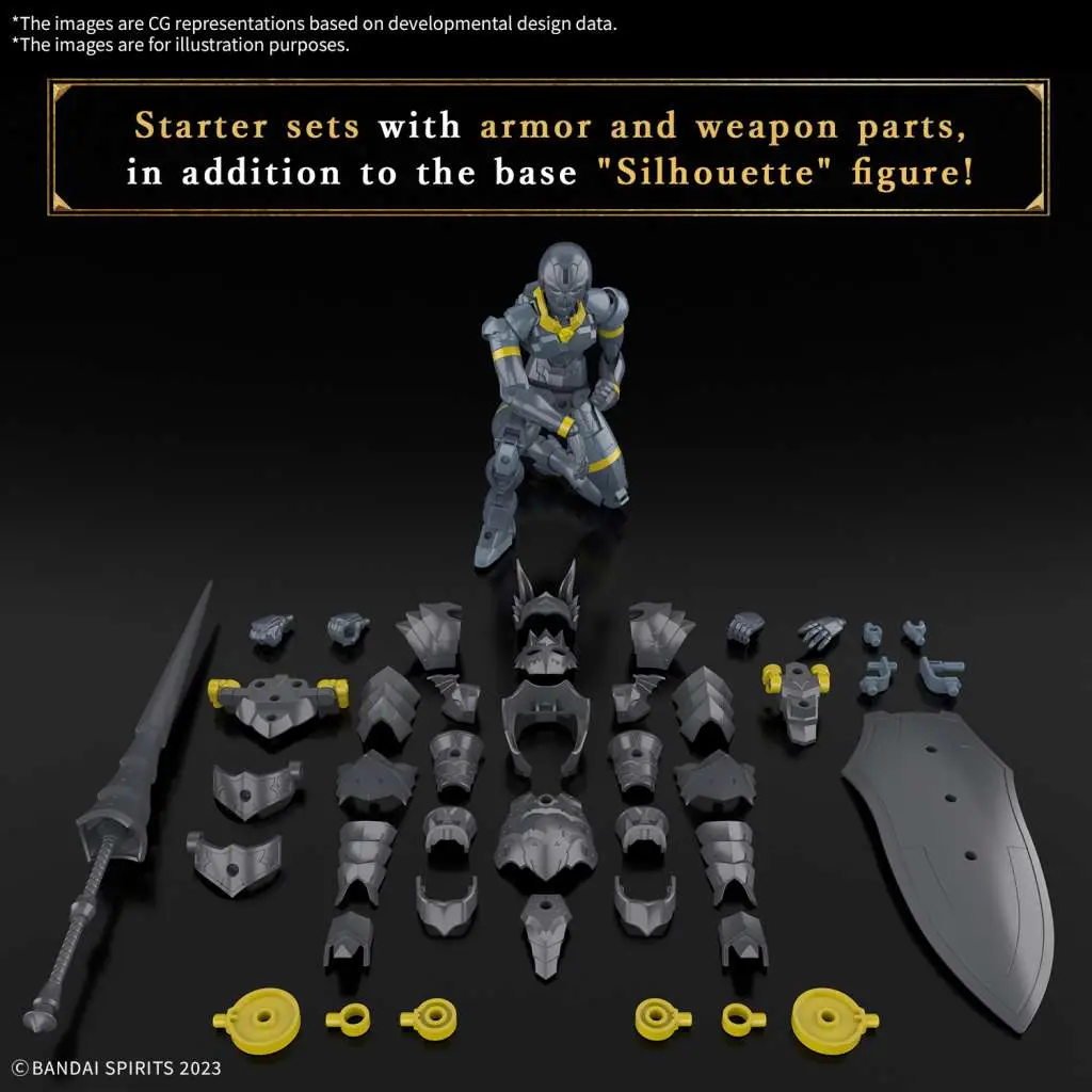 30MF Rosan Lancer DS Modellismo 30MF Rosan Lancer BANDAI MODEL KIT GUNPLA
