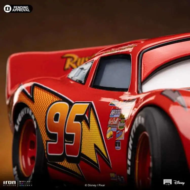 Statua Cars Lightning Mcqueen 1/10 DS Modellismo Statua Cars Lightning Mcqueen scala 1/10