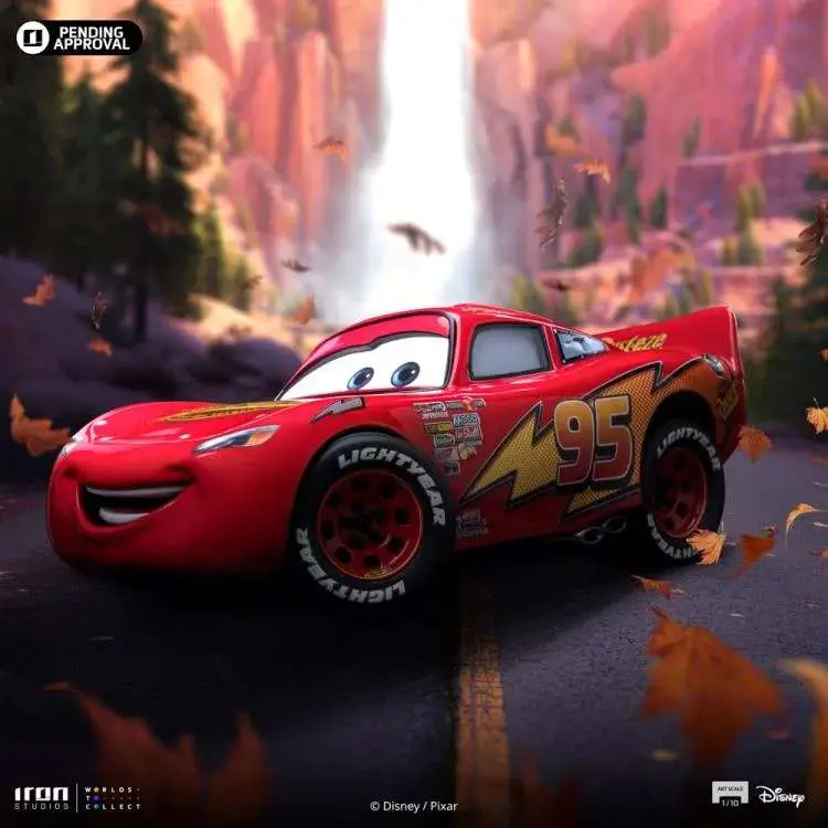 Statua Cars Lightning Mcqueen 1/10 DS Modellismo Statua Cars Lightning Mcqueen scala 1/10