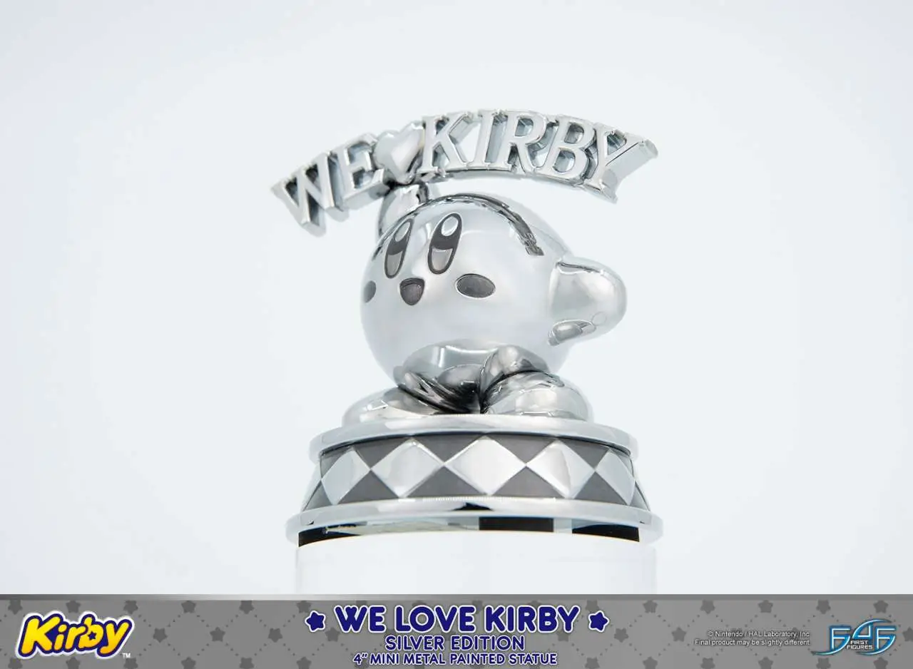 Statua WE Love Kirby Silver Edition DS Modellismo Statua We Love Kirby Silver FIRST4FIGURES
