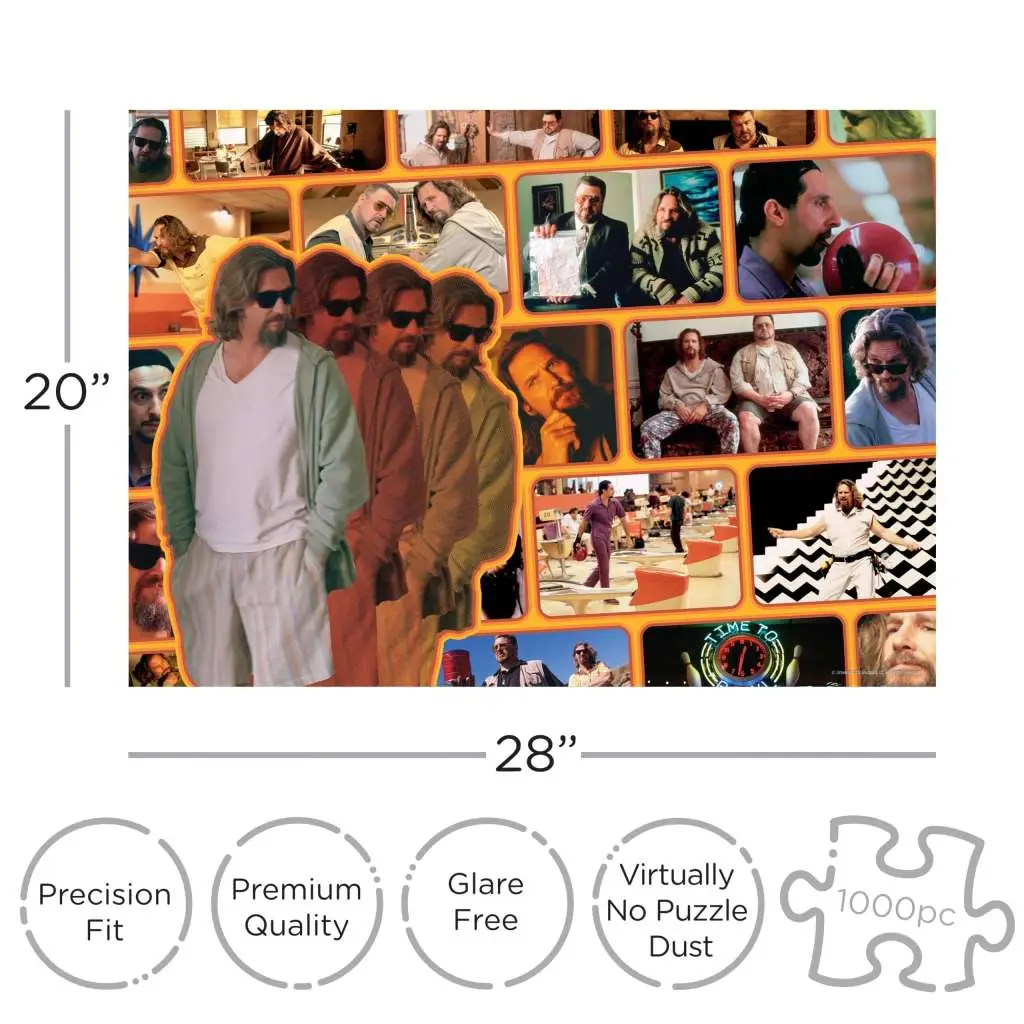 Big Lebowski 1000 pcs Jigsaw Puzzle DS Modellismo Big Lebowski 1000 Jigsaw Puzzle AQUARIUS ENT