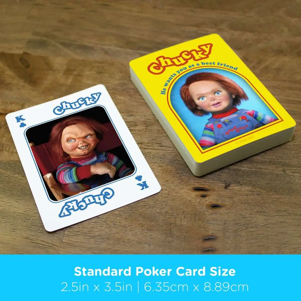 Chucky Playing Cards DS Modellismo Chucky Playing Cards AQUARIUS ENT