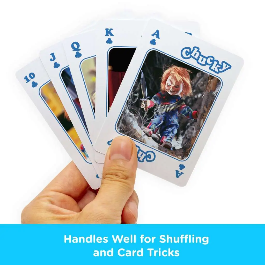 Chucky Playing Cards DS Modellismo Chucky Playing Cards AQUARIUS ENT