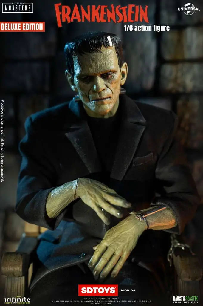 Frankenstein's Monster 1/6 Action Figure Deluxe Edition DS Modellismo Frankenstein's Monster Action scala 1/6