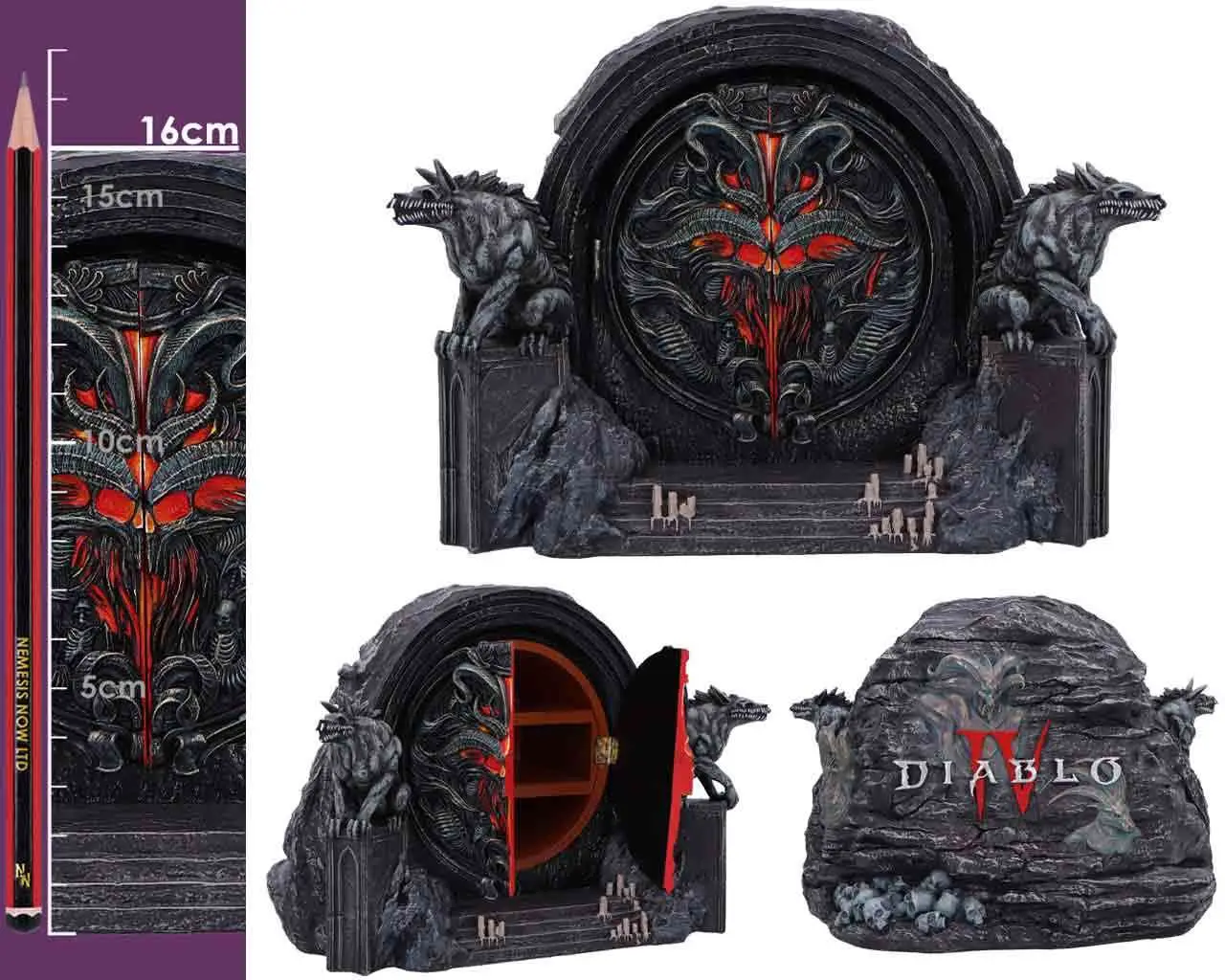 Diablo IV Hells Gate Diorama Box DS Modellismo Diablo IV Hells Gate Diorama Box NEMESIS NOW