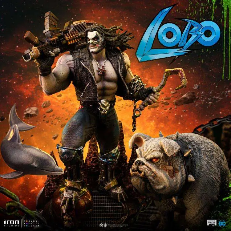 Statua DC Comics Lobo Unleashed 1/10 DS Modellismo Statua Dc Comics Lobo Unleashed scala 1/10