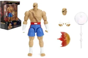 Street Fighter 2 Sagat Deluxe scala 1/12